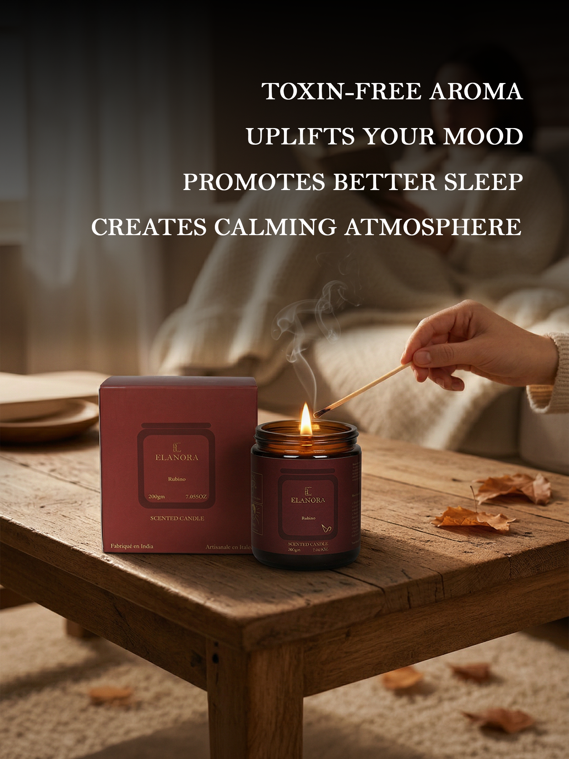 SCENTED CANDLE RUBINO