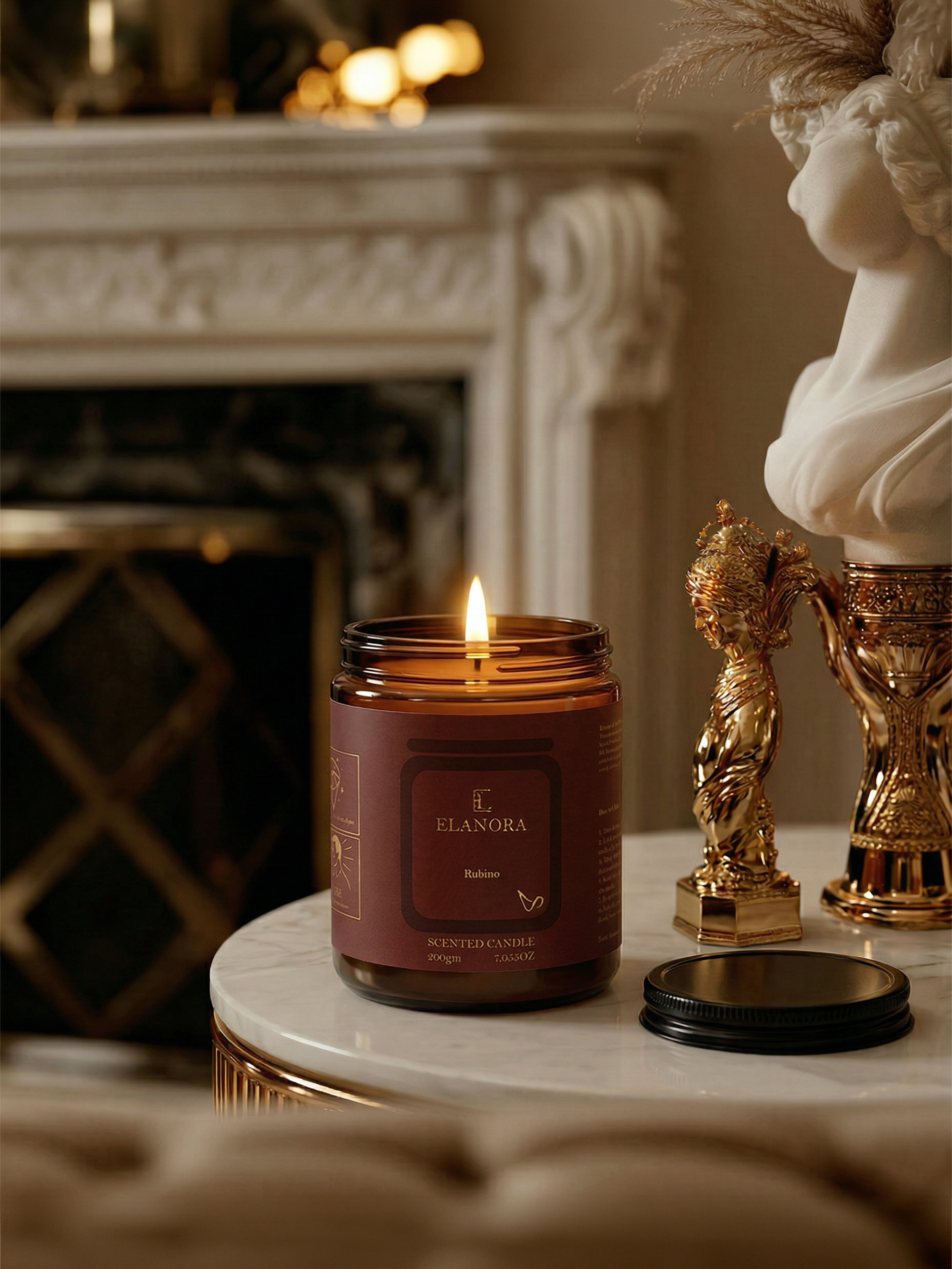 SCENTED CANDLE RUBINO
