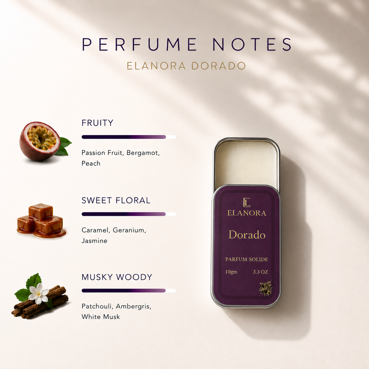 SOLID PERFUME DORADO