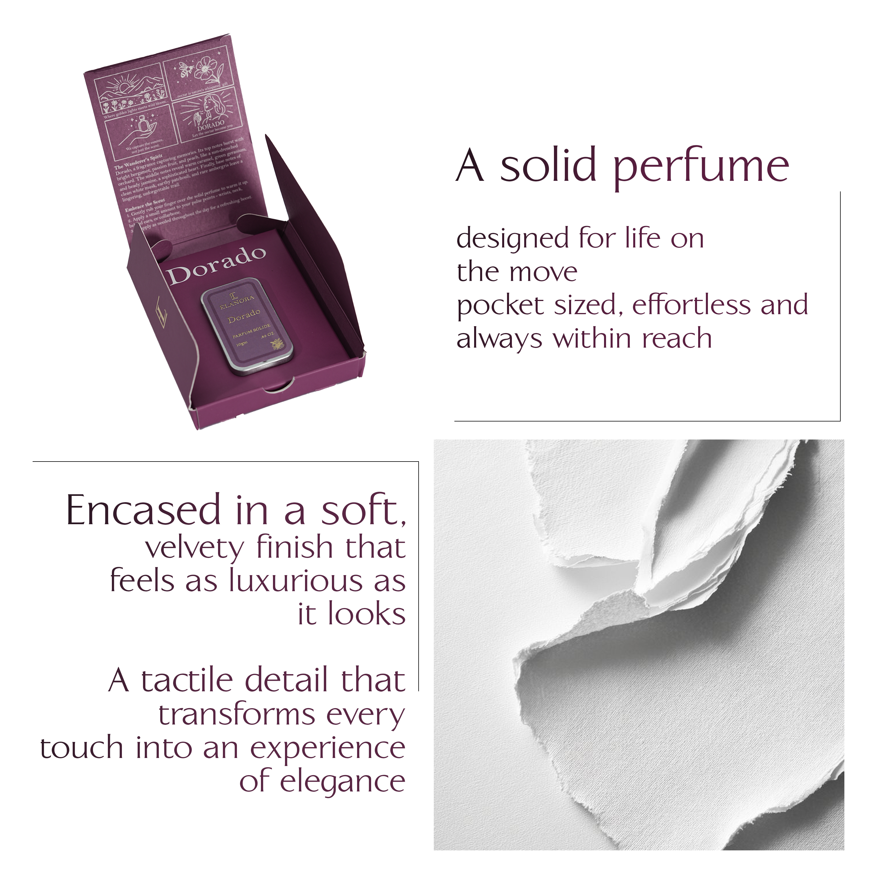 Solid Perfume Dorado