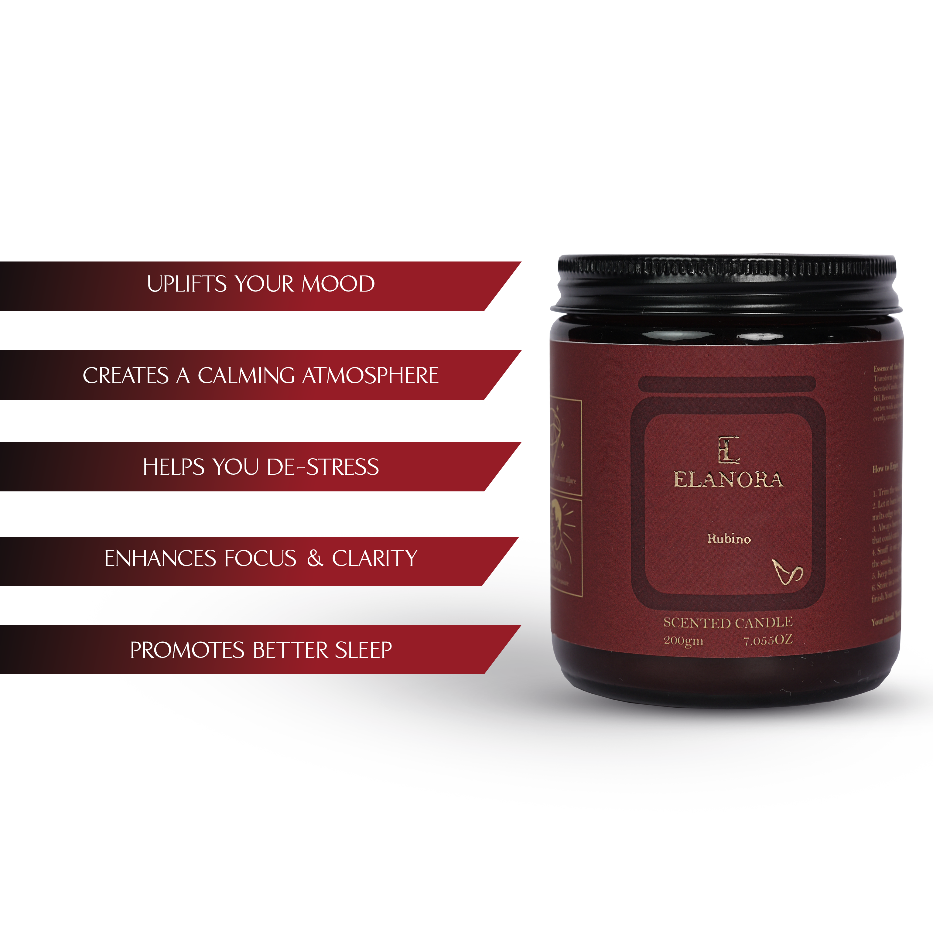 Scented Candle  Rubino