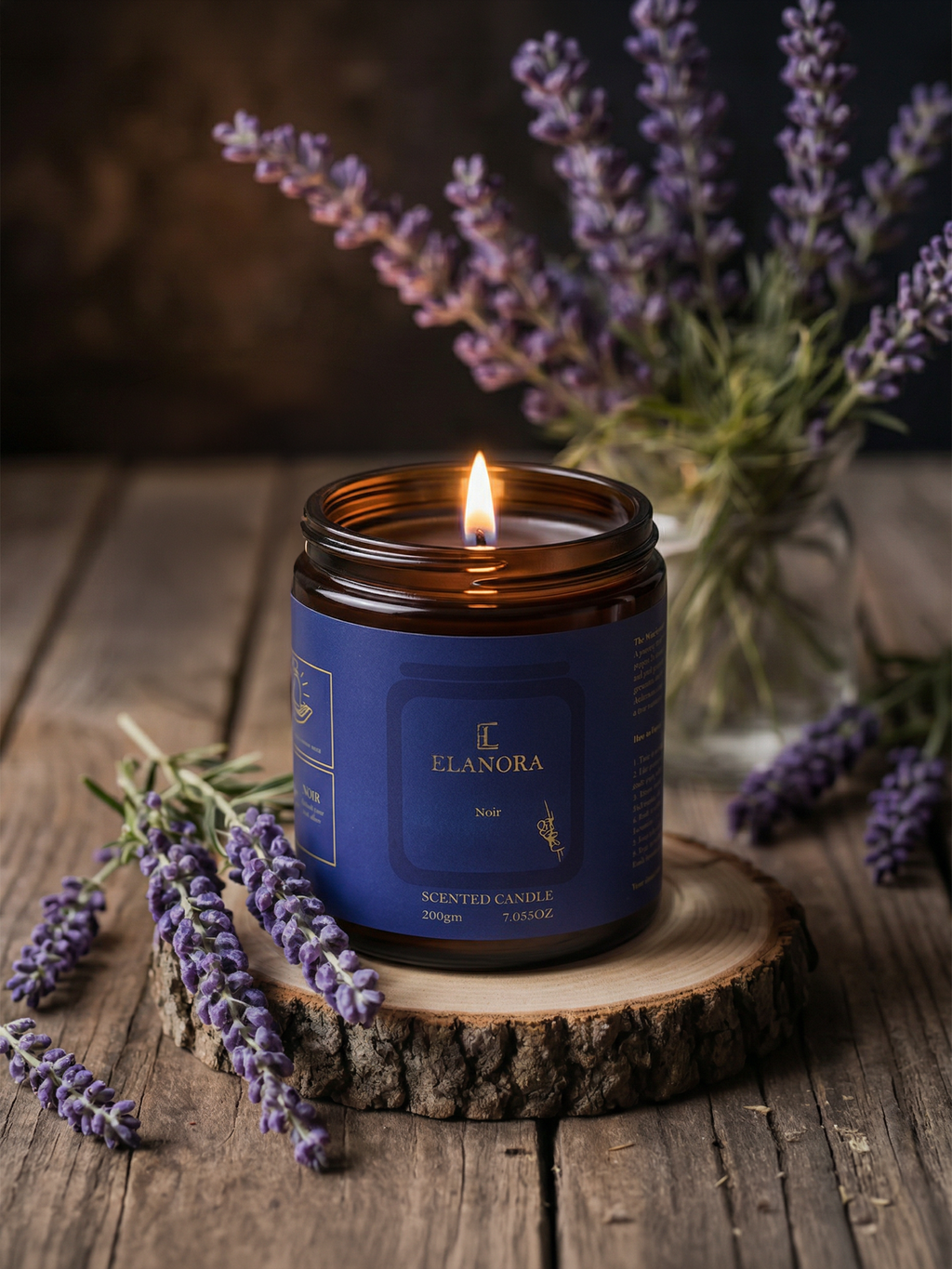 SCENTED CANDLE NOIR