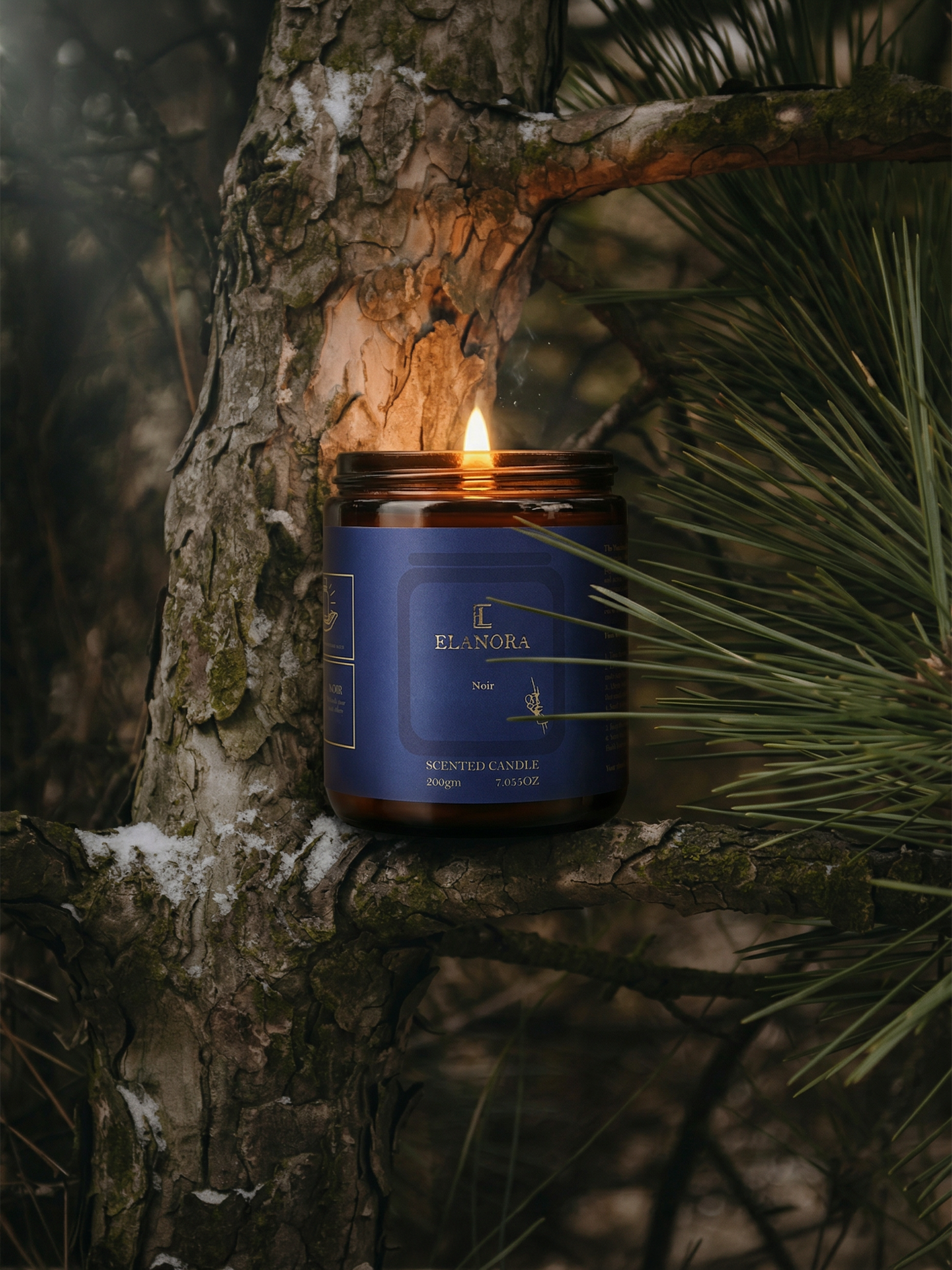 SCENTED CANDLE NOIR