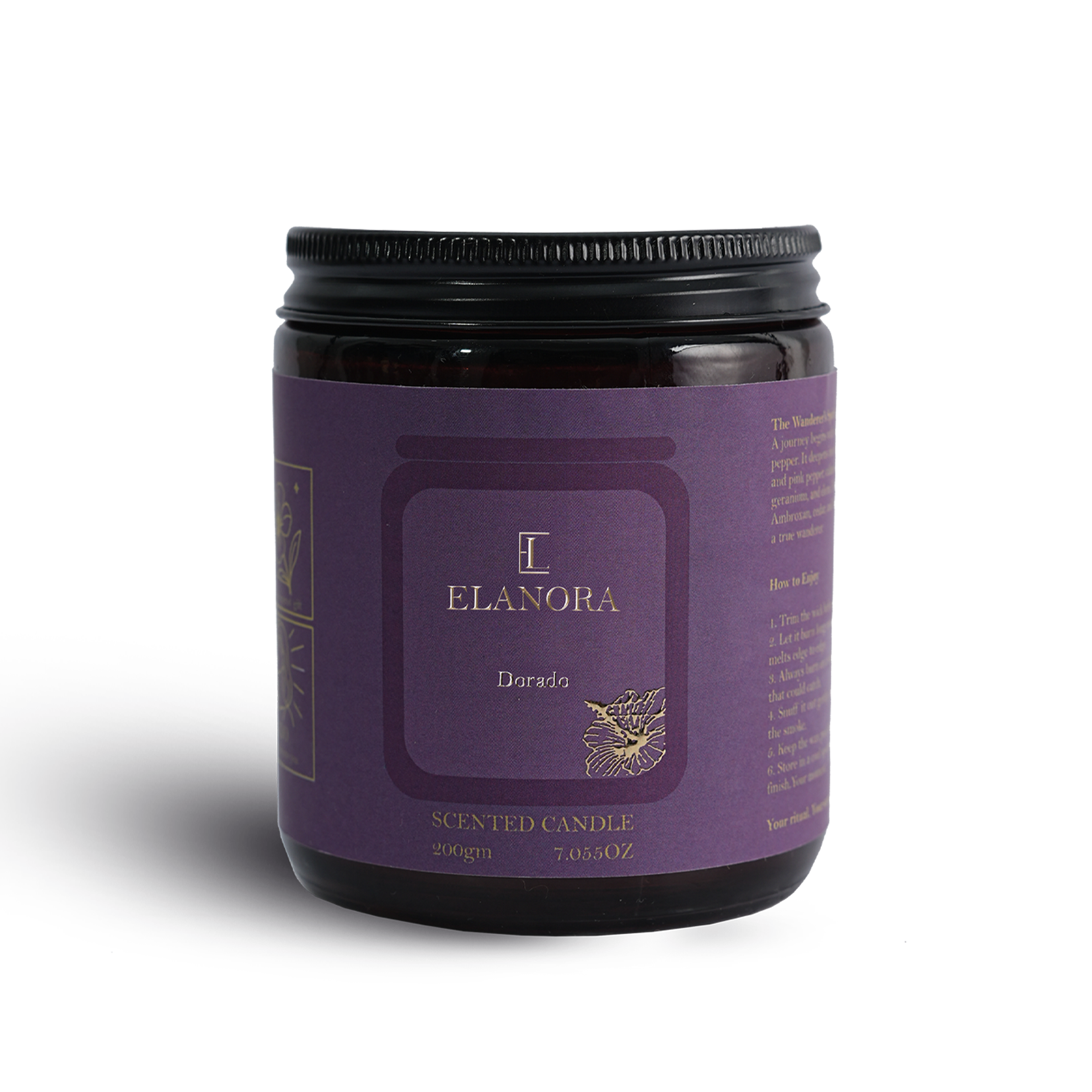 Scented Candle Dorado