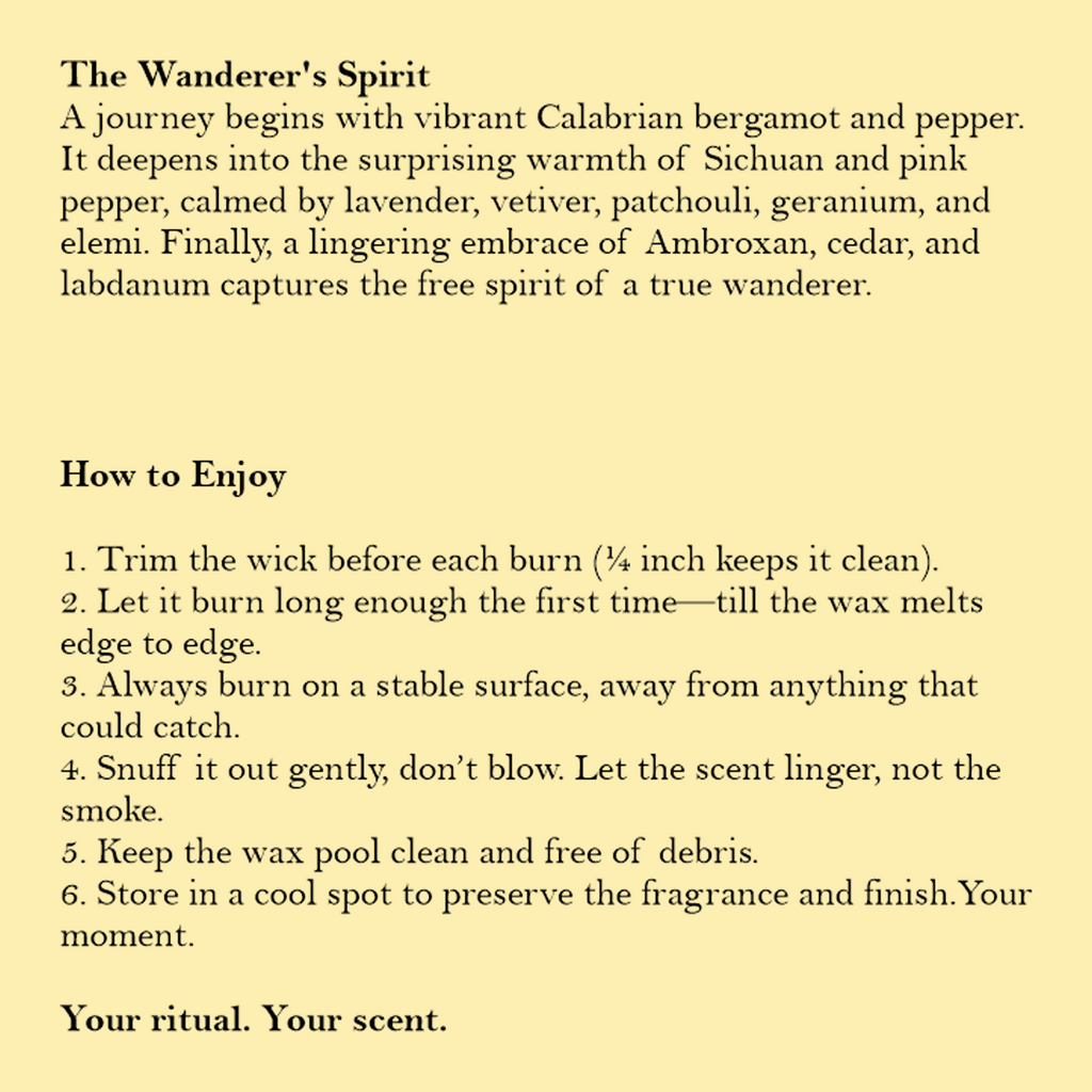 Scented Candle Limone