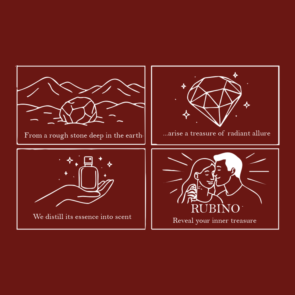 Scented Candle  Rubino