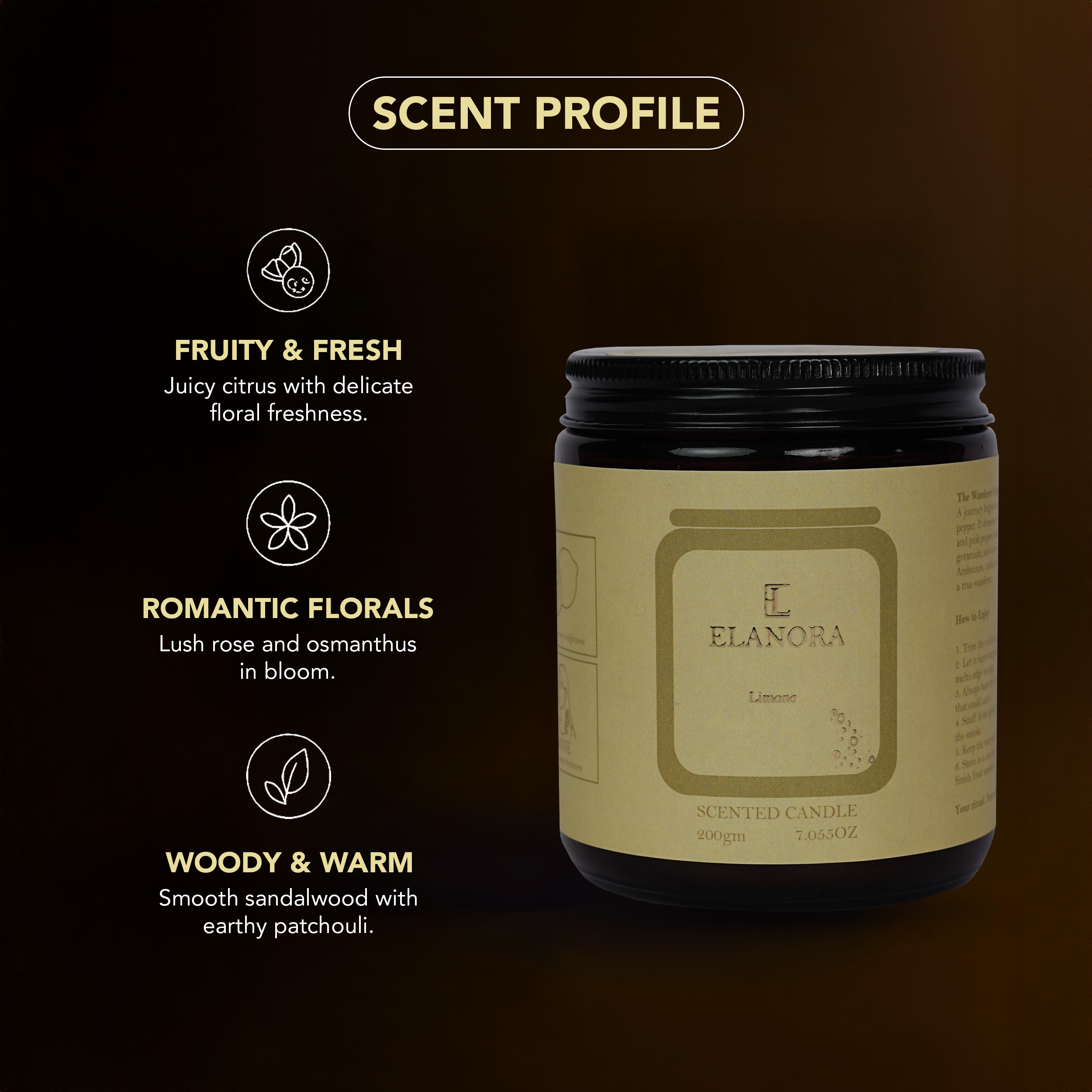 Scented Candle Limone