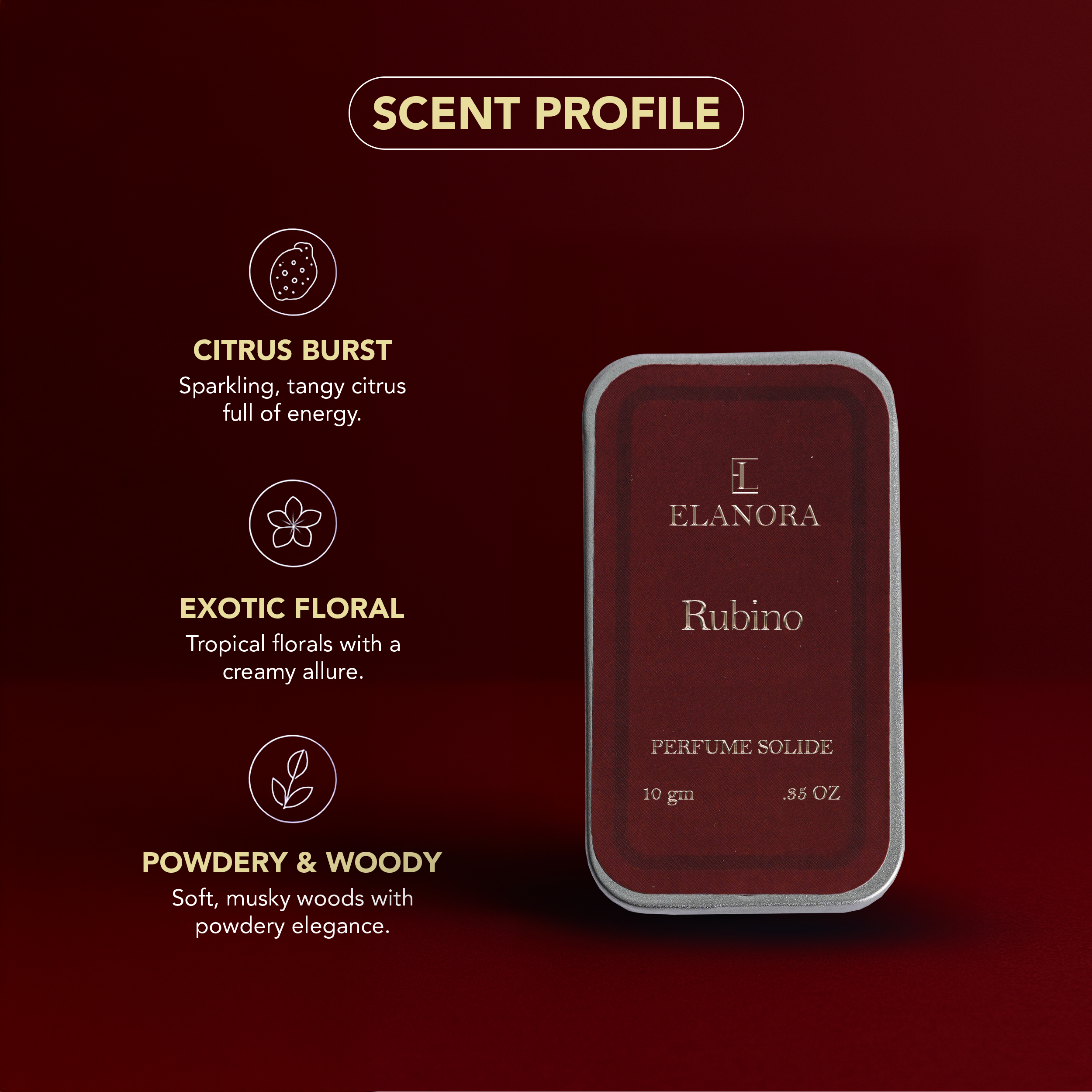 Solid Perfume Rubino