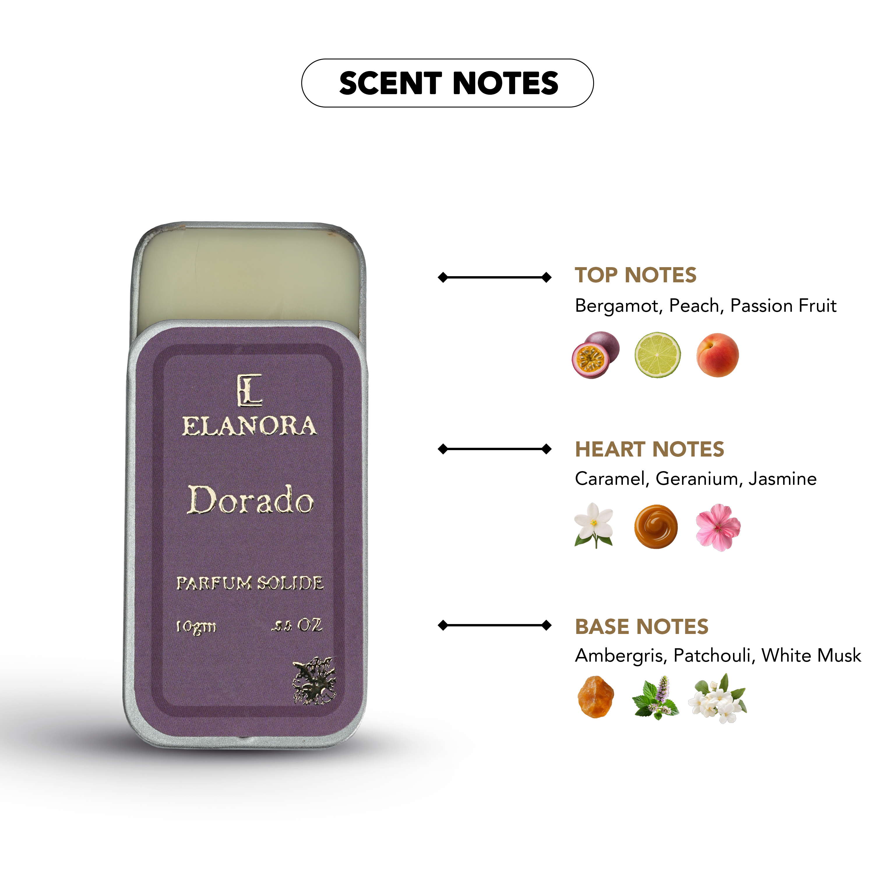 Solid Perfume Dorado