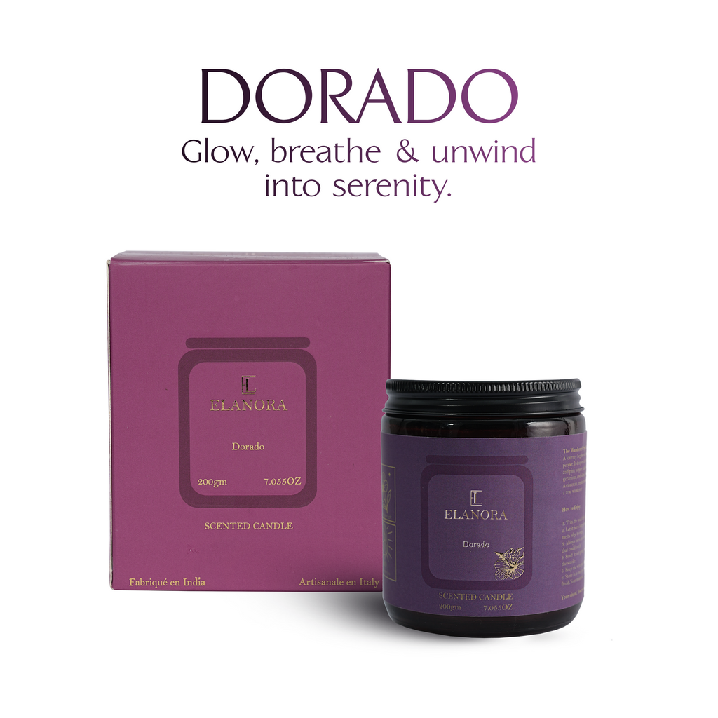 Scented Candle Dorado