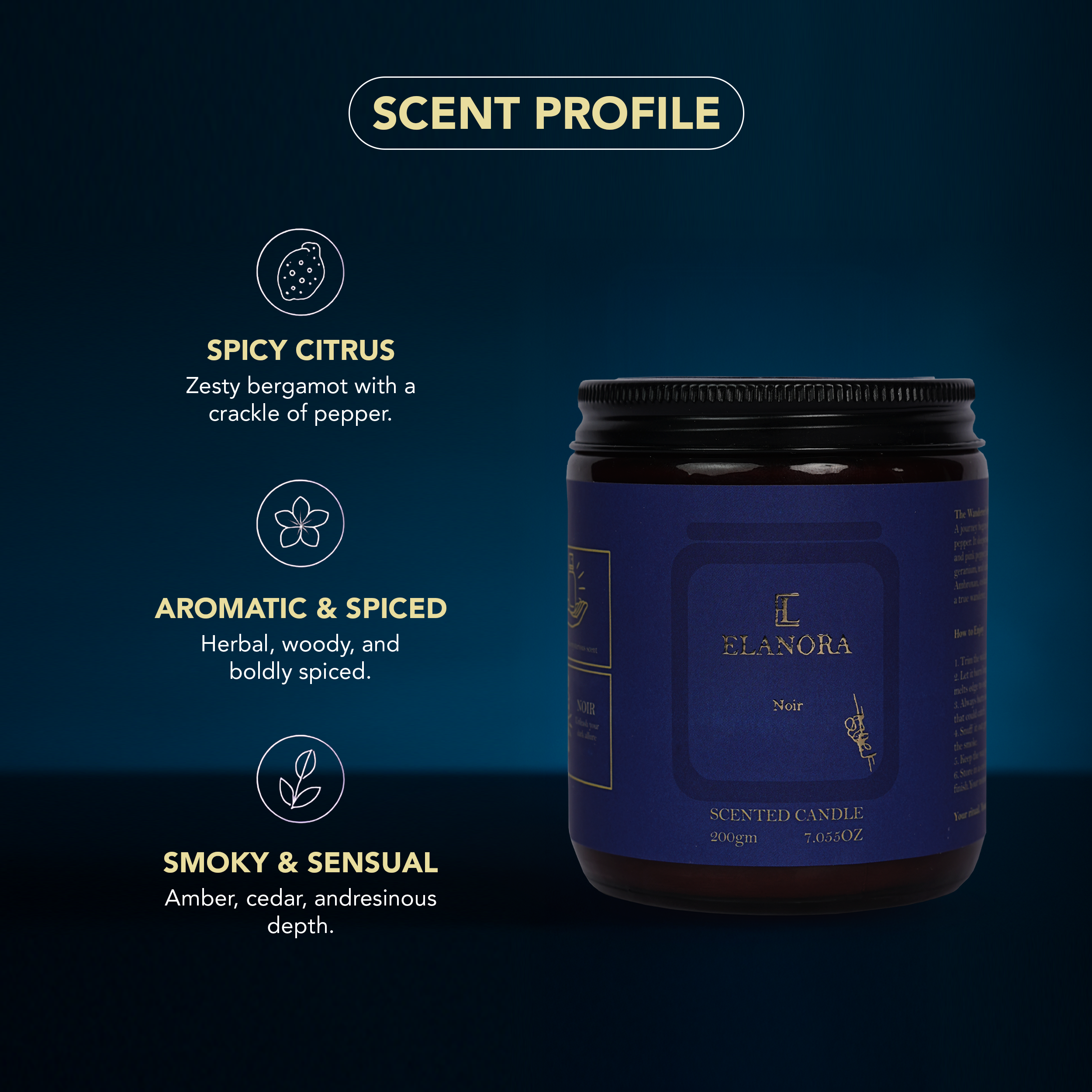 Scented Candle Noir